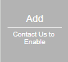 Grayed out button for Add is shown with text stating Contact Us to Enable.