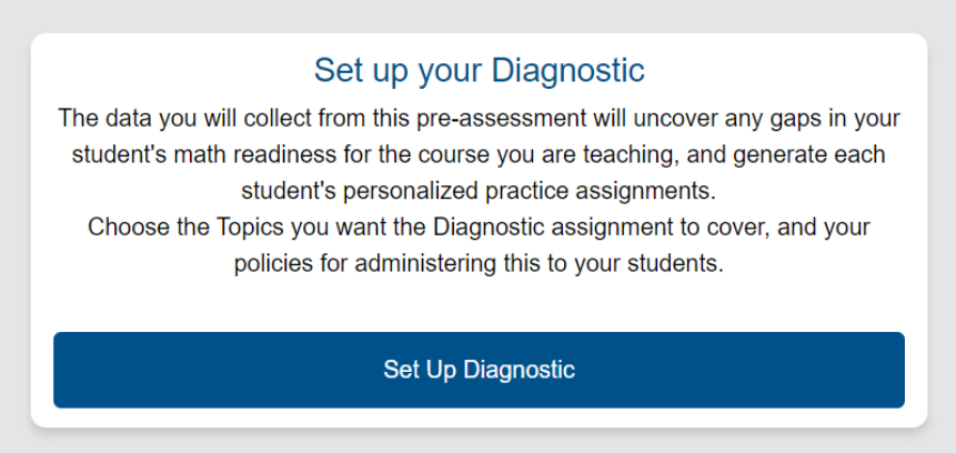 Set Up Readiness In Your Aktiv Course