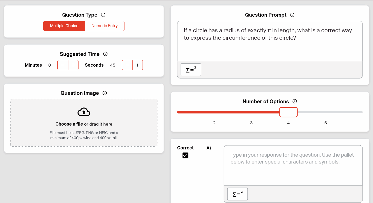 How do I Author my own Question?